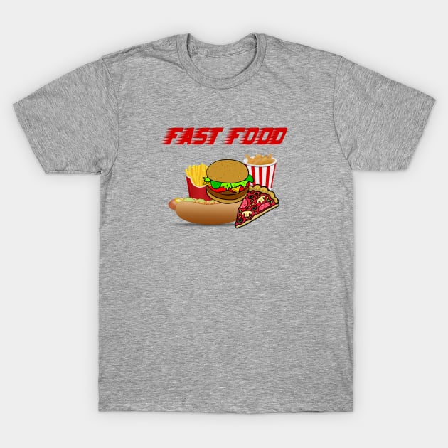 Fast Food T-Shirt by MissMorty2